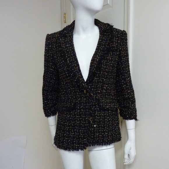Cinq a Sept Sylvie Boucle Khloe Blazer Jacket - Picture 7 of 9